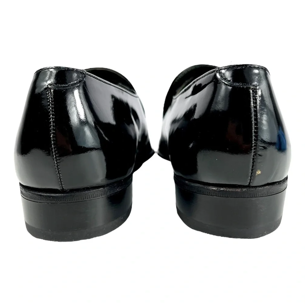 Florsheim Imperial | Men’s 7E | Black Patent Leather Slip On Loafer Shoes‎